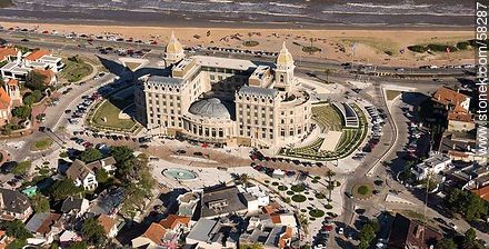 Aerial view of the Hotel Carrasco (2013) - Department of Montevideo - URUGUAY. Photo #58287