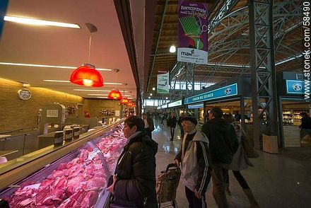 Mercado Agrícola. Carnicería - Departamento de Montevideo - URUGUAY. Foto No. 58490
