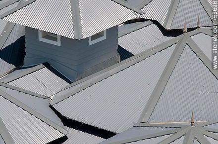 Desde el faro de Punta del Este. Multiplicidad de techos -  - IMÁGENES VARIAS. Foto No. 58696