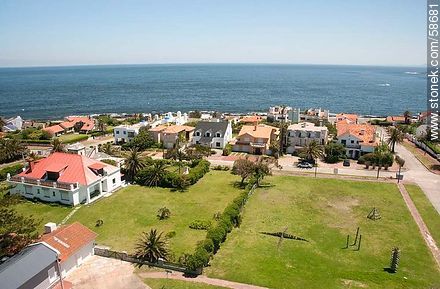 From the lighthouse of Punta del Este. Plaza - Punta del Este and its near resorts - URUGUAY. Photo #58681