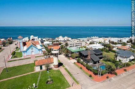 From the lighthouse of Punta del Este. A. Mark street - Punta del Este and its near resorts - URUGUAY. Photo #58663