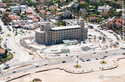 Aerial View of Hotel Carrasco in 2012 - Department of Montevideo - URUGUAY. Photo #58970