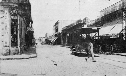 Salto. Calle Uruguay, 1909 -  - URUGUAY. Photo #59565