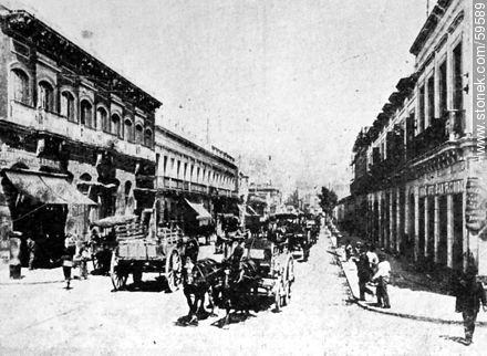 Calle Cerro Largo, 1909 - Departamento de Montevideo - URUGUAY. Foto No. 59589