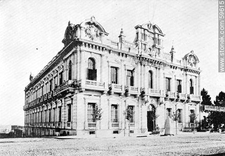 Arsenal de Guerra. Parque Nacional, 1909 - Departamento de Montevideo - URUGUAY. Foto No. 59615