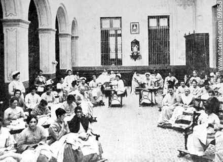 National Asylum. Obrador. 1909. - Department of Montevideo - URUGUAY. Photo #59656
