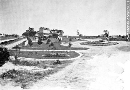 Casa de Aislamiento. 1909 - Departamento de Montevideo - URUGUAY. Foto No. 59661