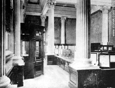 The British Bank of South America, Limited, 1910 - Departamento de Montevideo - URUGUAY. Foto No. 59702