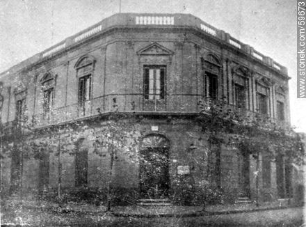 Edificio de la fábrica de galletitas «La Comercial», 1909 - Departamento de Montevideo - URUGUAY. Foto No. 59673