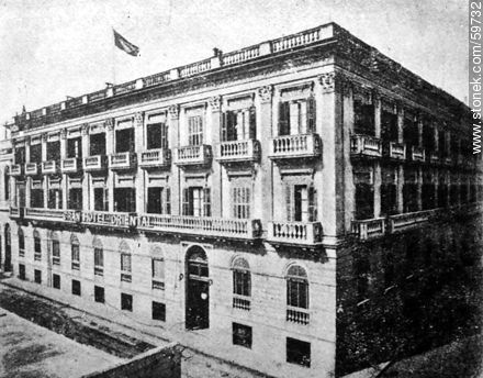 Oriental Hotel, 1910 - Department of Montevideo - URUGUAY. Photo #59732