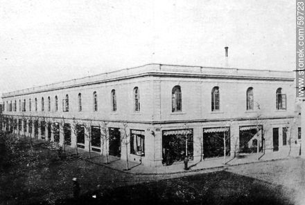 Fábrica de muebles de A. Giorello e hijos, 1909 - Departamento de Montevideo - URUGUAY. Foto No. 59723