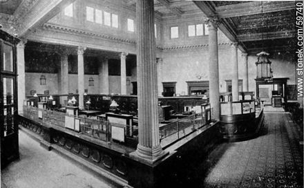 Banco de Londres y Río de la Plata, 1909 - Department of Montevideo - URUGUAY. Photo #59740