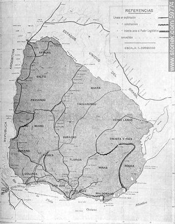 Uruguay 1910 - Departamento de Montevideo - URUGUAY. Foto No. 59774