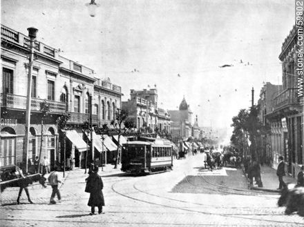 Avenida Rondeau. 1909 - Departamento de Montevideo - URUGUAY. Foto No. 59802