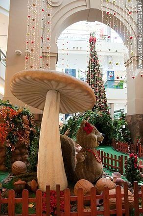 Christmas in the Punta Carretas Shopping Mall - Department of Montevideo - URUGUAY. Photo #59947