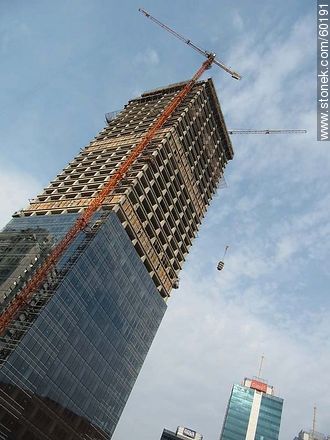 Construction of WTC4  (2011) - Department of Montevideo - URUGUAY. Photo #60191