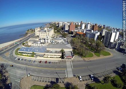 Edificio Mercosur and Municipal Casino - Department of Montevideo - URUGUAY. Photo #60891