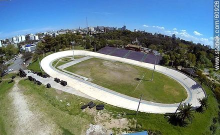 Aerial photo of Municipal Velodrome - Department of Montevideo - URUGUAY. Photo #60926