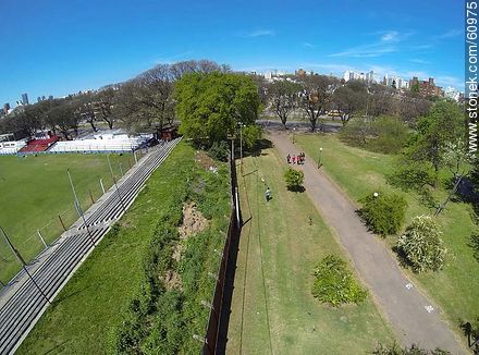 Foto aérea del Parque Batlle - Departamento de Montevideo - URUGUAY. Foto No. 60975