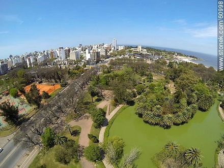 Lago del Parque Rodó. Avenida Herrera y Reissig - Departamento de Montevideo - URUGUAY. Foto No. 60998