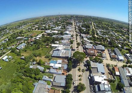 Aerial photo of the Avenida José Batlle y Ordóñez. Route 6. - Department of Canelones - URUGUAY. Photo #61530