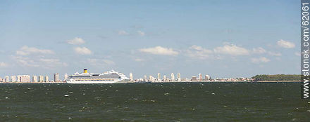 Cruise ship Costa Favolosa in Playa Mansa - Punta del Este and its near resorts - URUGUAY. Photo #62061