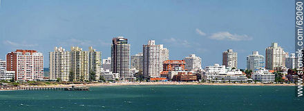View of the towers of the Peninsula - Punta del Este and its near resorts - URUGUAY. Photo #62060