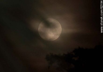 Full moon in the mist -  - MORE IMAGES. Photo #62194