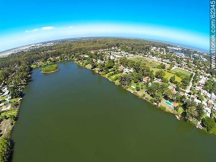 Carrasco Lakes and surrounding residences - Department of Canelones - URUGUAY. Photo #62345