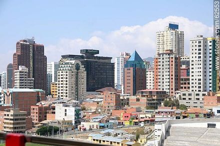 Edificios vistos desde la Av. del Ejército - Bolivia - Otros AMÉRICA del SUR. Foto No. 62553