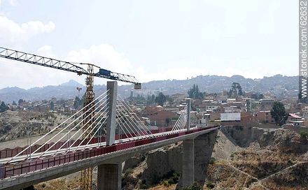 View from Avenida Saavedra. Independencia Bridge - Bolivia - Others in SOUTH AMERICA. Photo #62632