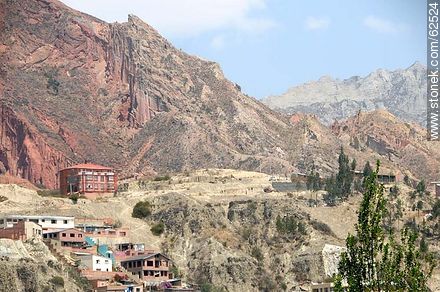 Montañas y barrios al sur de la capital - Bolivia - Otros AMÉRICA del SUR. Foto No. 62524