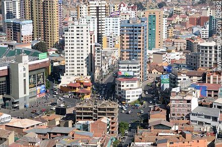 Vista aérea de la capital desde el mirador Killi Killi - Bolivia - Otros AMÉRICA del SUR. Foto No. 62682