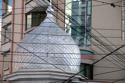 Dome covered by cables - Bolivia - Others in SOUTH AMERICA. Photo #62773