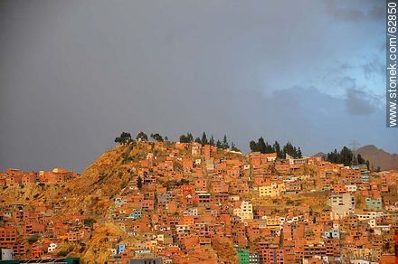 Casas en las laderas de las montañas - Bolivia - Otros AMÉRICA del SUR. Foto No. 62850