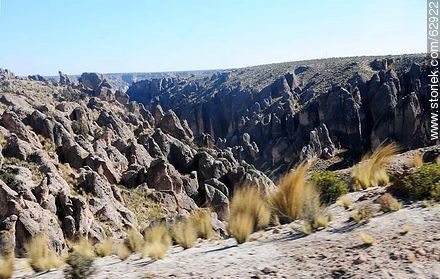 Paisajes montañosos del altiplano boliviano en Ruta 4 - Bolivia - Otros AMÉRICA del SUR. Foto No. 62922