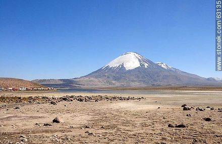 El Volcán Parinacota - Chile - Otros AMÉRICA del SUR. Foto No. 63135