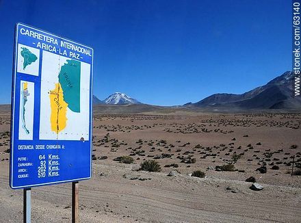Carretera Internacional Arica - La Paz - Chile - Otros AMÉRICA del SUR. Foto No. 63140
