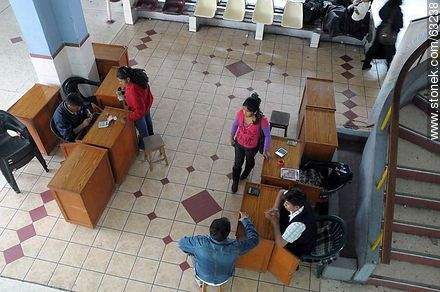 Bus station in Tacna. Currency exchange - Perú - Others in SOUTH AMERICA. Photo #63238
