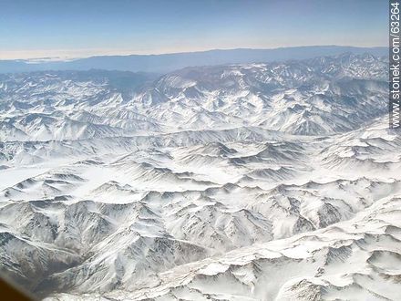 The Andes Mountains with snowy peaks - Chile - Others in SOUTH AMERICA. Photo #63264
