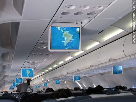 Interior de un avión Airbus -  - IMÁGENES VARIAS. Foto No. 63279