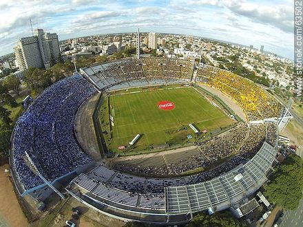 Estadio Centenario. 27 de abril de 2014. Campeonato Clausura. Peñarol 5 - Nacional 0 -  - URUGUAY. Foto No. 63502