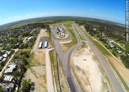 Aerial view of racetrack Victor Borrat Fabini in El Pinar - Department of Canelones - URUGUAY. Photo #63536