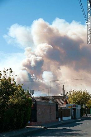 Fire in the hills of Quillota - Chile - Others in SOUTH AMERICA. Photo #63985