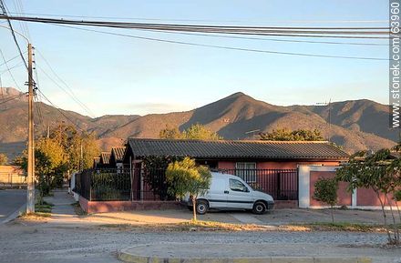 Housing at the foot of the hills - Chile - Others in SOUTH AMERICA. Photo #63960