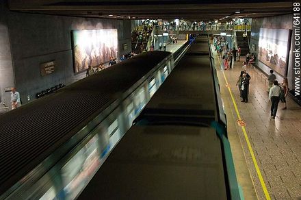 Metro de Santiago desde arriba - Chile - Otros AMÉRICA del SUR. Foto No. 64188