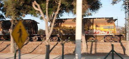Formación con vagones de carga - Chile - Otros AMÉRICA del SUR. Foto No. 64445