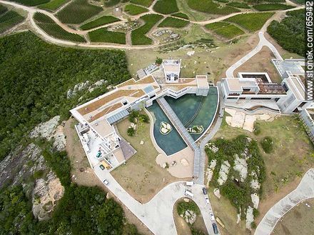 Aerial photo of the Bodega Garzón - Department of Maldonado - URUGUAY. Photo #65932