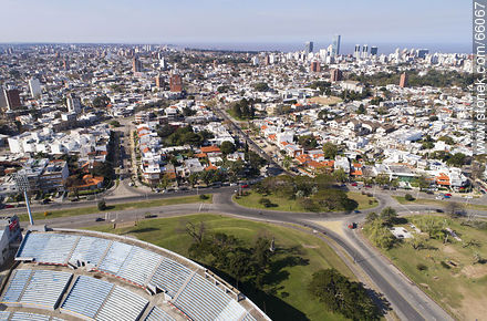 Aerial photo of Ricaldoni and Catalunya avenues - Department of Montevideo - URUGUAY. Photo #66067