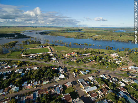 Vista aérea de la ciudad - Departamento de Tacuarembó - URUGUAY. Foto No. 66548